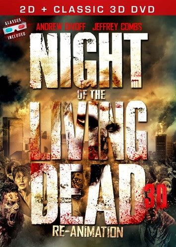 NIGHT OF THE LIVING DEAD 3D RE-ANIMATION - DVD