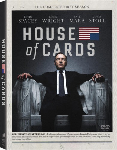 COMPLETE FIRST SEASON (4 DVD) - HOUSE OF CARDS