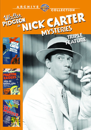 NICK CARTER MYSTERIES: TRIPLE FEATURE - DVD