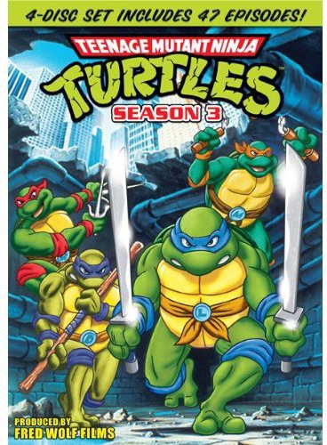 SEASON 3  (4 DVD) - TEENAGE MUTANT NINJA TURTLES