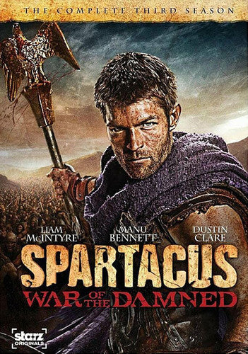 COMPLETE THIRD SEASON (3 DVD) - SPARTACUS: WAR OF THE DAMNED