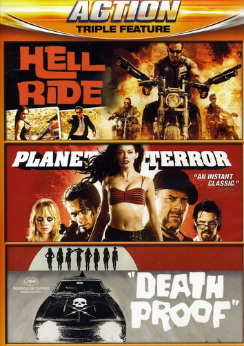 HELL RIDE/PLANET TERROR/DEATH PROOF - DVD