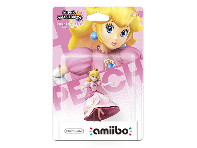FIGURE-AMIIBO-PEACH-SUPRE SMASH BROS - AMIIBO