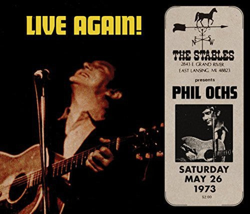 OCHS, PHIL - LIVE AGAIN! RECORDED SATURD - CD