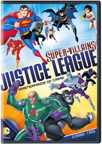 JUSTICE LEAGUE: MASTERMINDS OF CRIME - DVD