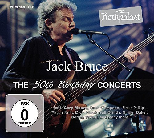 BRUCE, JACK - ROCKPALAST: THE50TH BIRTHD - DVD/CD