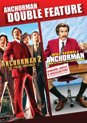 ANCHORMAN 1 & 2  (2 DVD) - DVD