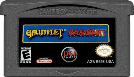 Gauntlet/Rampart - GAMEBOY ADVANCE