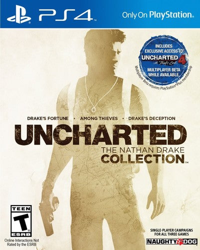 UNCHARTED THE NATHAN DRAKE COLLECTION - PS4