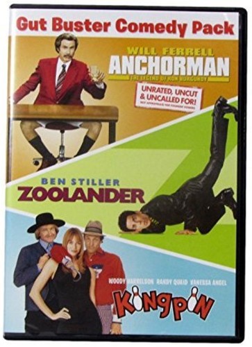 ANCHORMAN/ZOOLANDER/KINGPIN - DVD