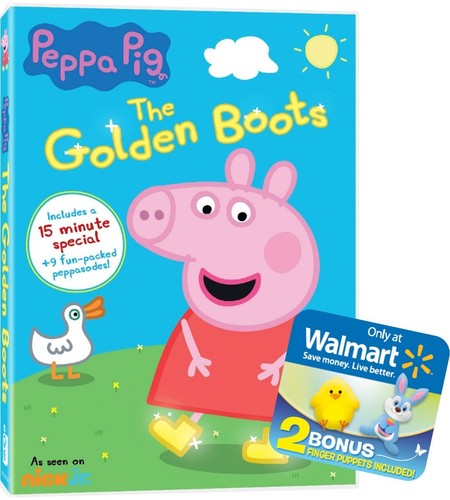 PEPPA PIG - THE GOLDEN BOOTS - DVD