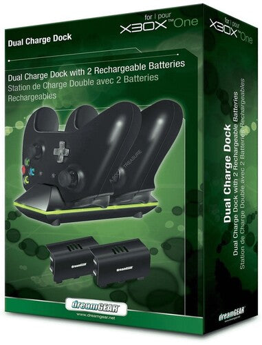 POWER: DUAL CHARGE DOCK (W/2 BATTERIES) - XBOX ONE: POWER