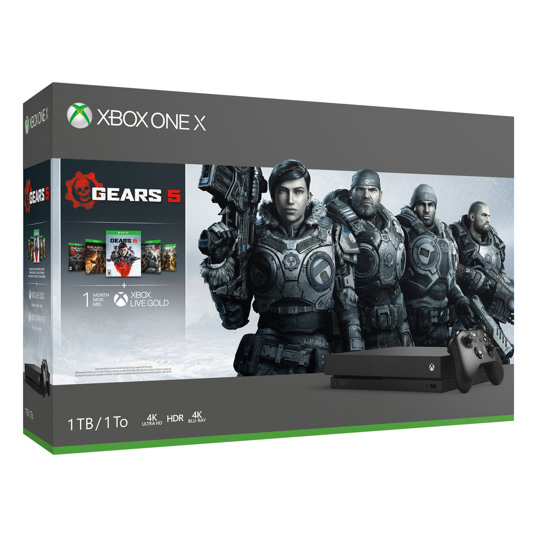 XBOX ONE X 1TB GEARS 5 BUNDLE - GAME SYSTEM
