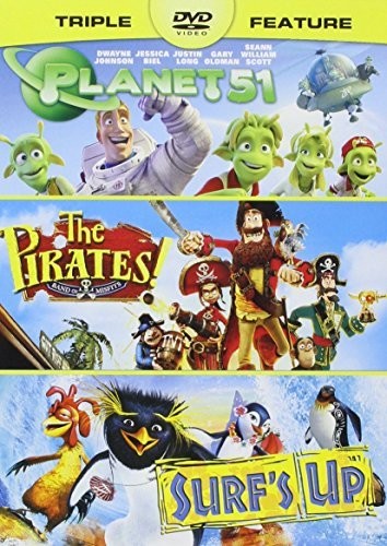 PLANET 51/PIRATES/SURFS UP - DVD