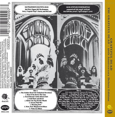 GRATEFUL DEAD (1967: 2 CD DELUXE) - CD