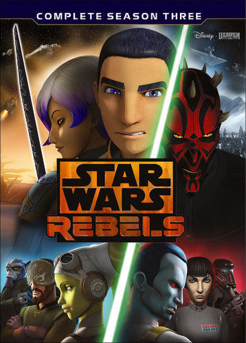 COMPLETE SEASON THREE (4 DVD) - STAR WARS REBELS