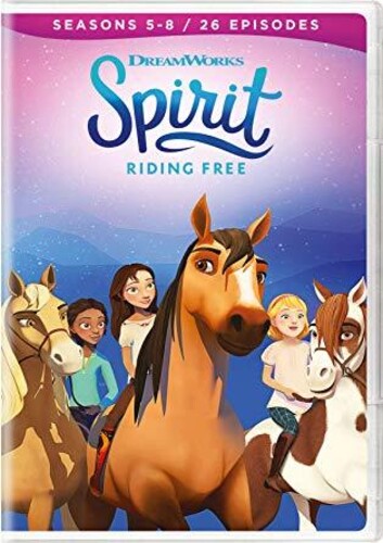 SEASONS 5 - 8  (4 DVD) - SPIRIT RIDING FREE