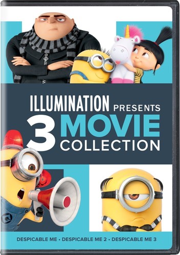 DESPICABLE ME 1/2/3  (3 DVD) - DVD