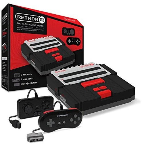 RETRON 2: NES/SNES (BLACK) - GAME SYSTEM