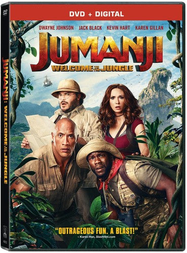 JUMANJI: WELCOME TO THE JUNGLE (2017) - DVD