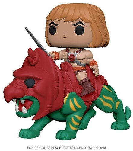 HE-MAN ON BATTLECAT (84) - FUNKO: POP! RIDES (MASTERS...: