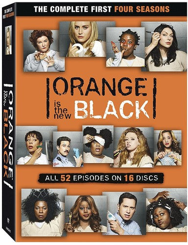 COMPLETE FIRST FOUR SEASONS (16 DVD) - ORANGE IS THE NEW BLACK