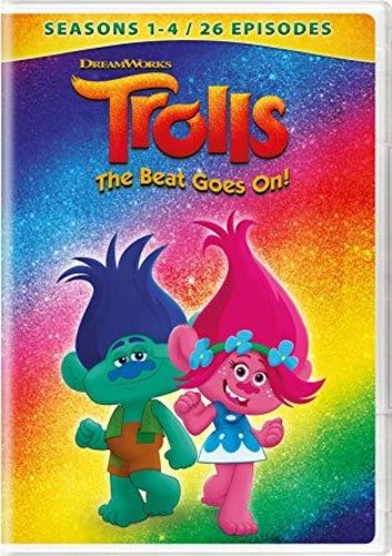 SEASONS 1 - 4  (4 DVD) - TROLLS: BEAT GOES ON