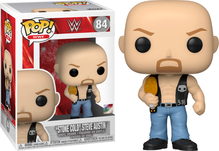 "STONE COLD" STEVE AUSTIN (84) - TOYS/NOVELTY