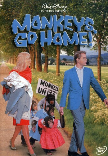 MONKEYS GO HOME - DVD