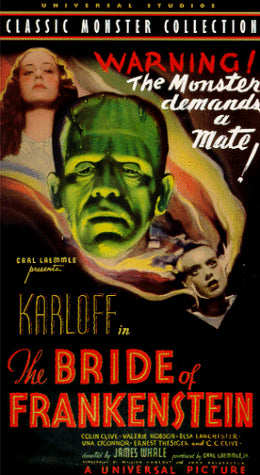 BRIDE OF FRANKENSTEI - VHS