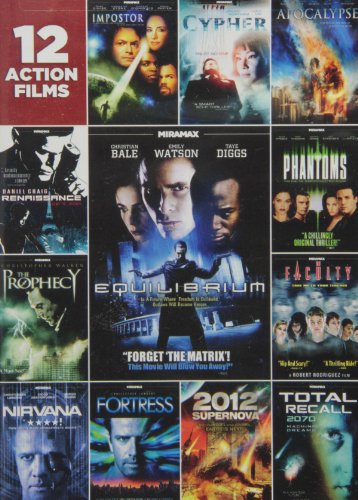 ACTION FILMS (3 DVD/12 FILMS) - DVD