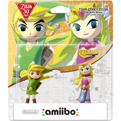 FIGURE-AMIIBO-TOON LINK WIND WAKER ZELD - AMIIBO