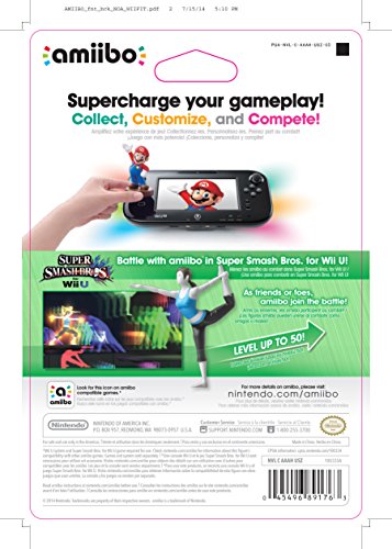FIGURE-AMIIBO-WII FIT TRAINER - AMIIBO
