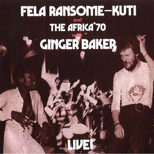 LIVE WITH GINGER BAKER - CD