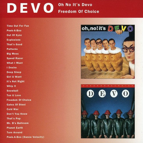 OH NO IT'S DEVO & FREEDOM OF CHOICE (ENG) - CD