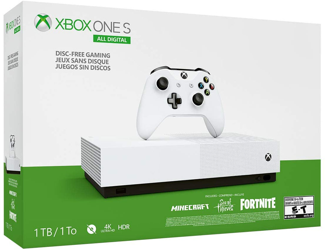 XBOX ONE S 1TB ALL DIGITAL - GAME SYSTEM