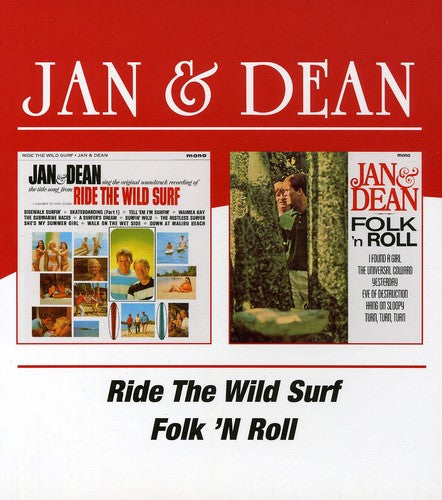 RIDE THE WILD SURF/FOLK N ROLL - CD