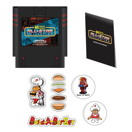 DATA EAST ALL STAR COLLECTION - NES: GAME CARTRIDGE
