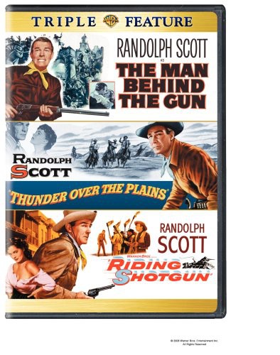 MAN BEHIND THE GUN/RIDING SHOTGUN.. - DVD