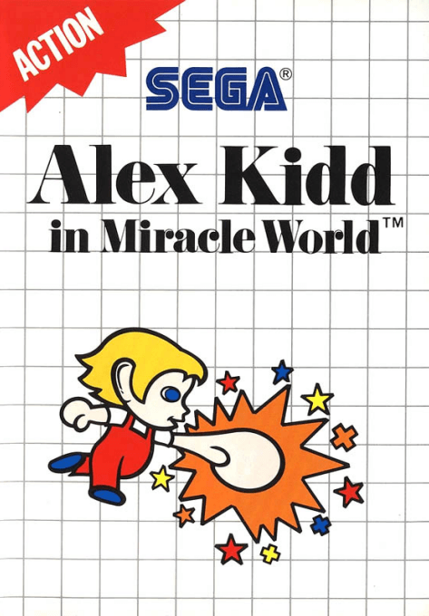 Alex Kidd In Miracle World - SEGA MASTER