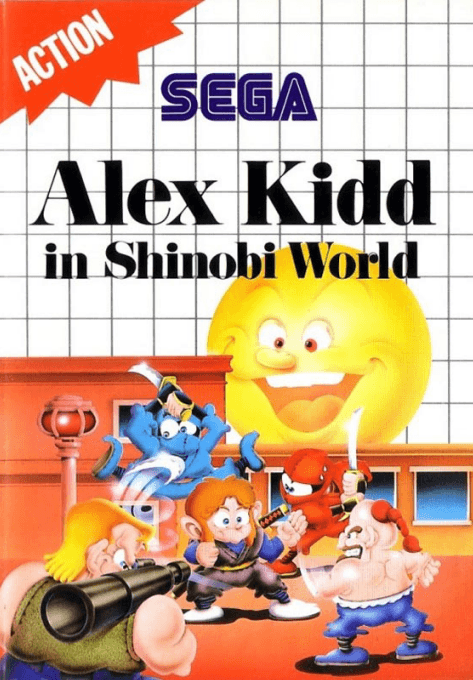 Alex Kidd in Shinobi World - SEGA MASTER