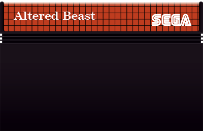 Altered Beast - SEGA MASTER