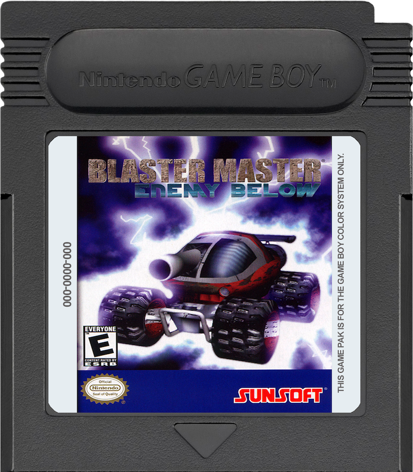 Blaster Master Enemy Below - GAMEBOY COLOR