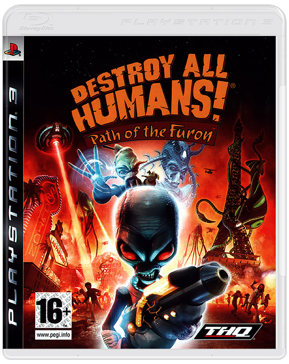 DESTROY ALL HUMANS PATH OF THE FURON - PS3