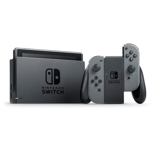 NINTENDO SWITCH-GREY-EXTENDED BATTERY - GAME SYSTEM