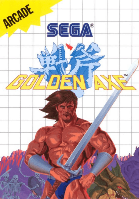 GOLDEN AXE - SEGA MASTER