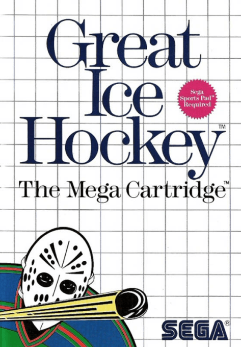 Great Ice Hockey - SEGA MASTER