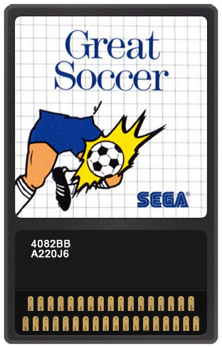 GREAT SOCCER - SEGA MASTER