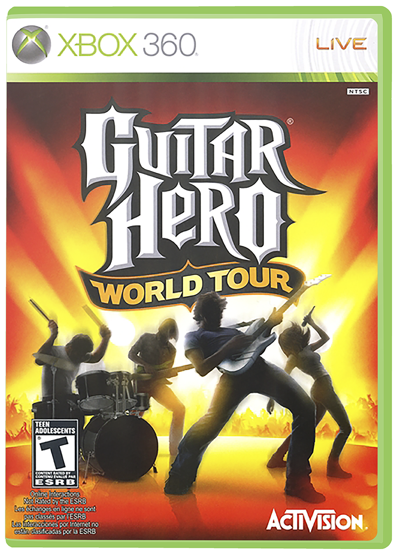 Guitar Hero World Tour (Bundle band kit) - XBOX 360