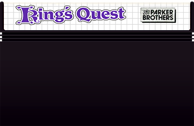 Kings Quest Quest For The Crown - SEGA MASTER